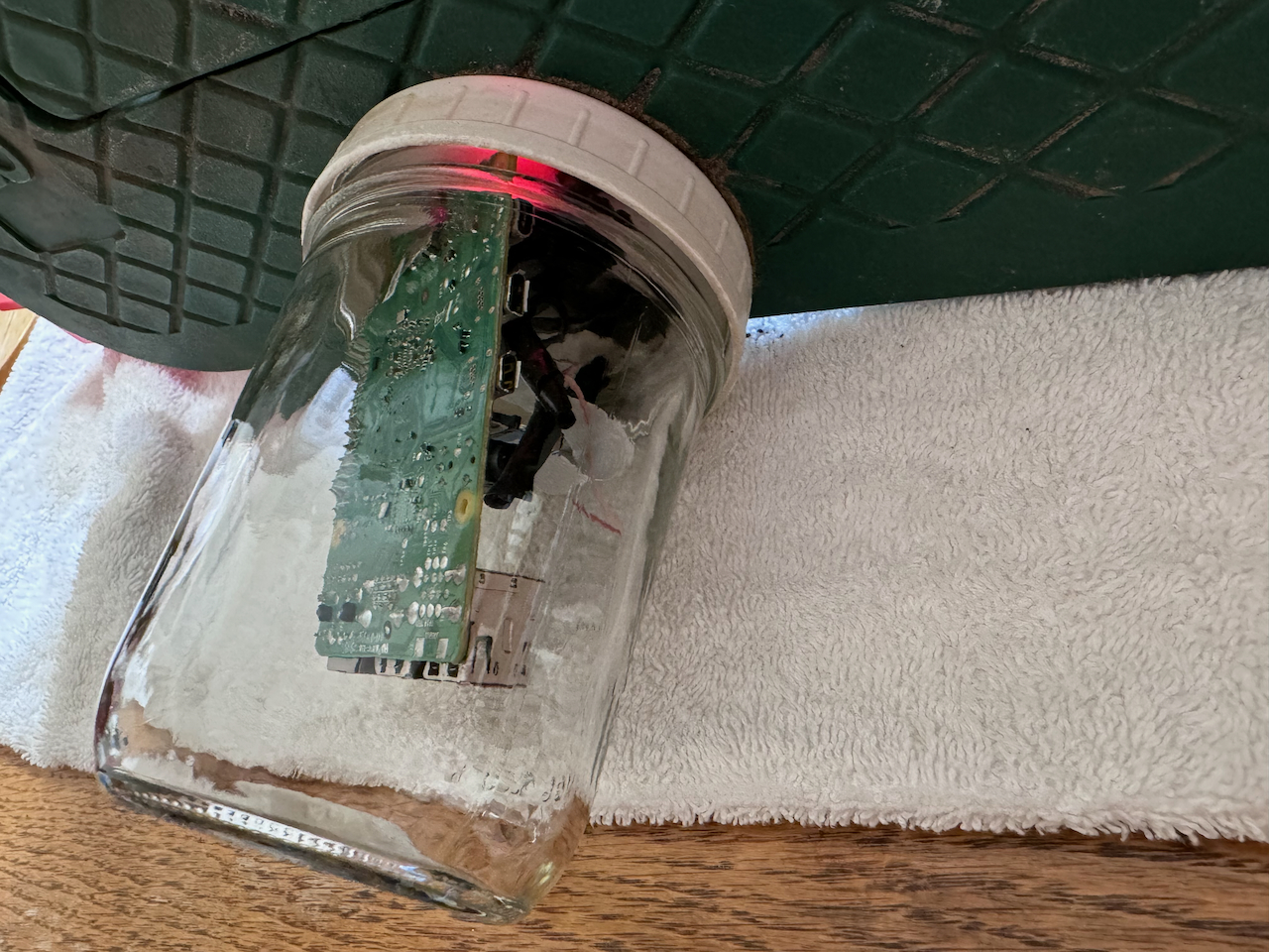 Raspberry Pi in a Jar